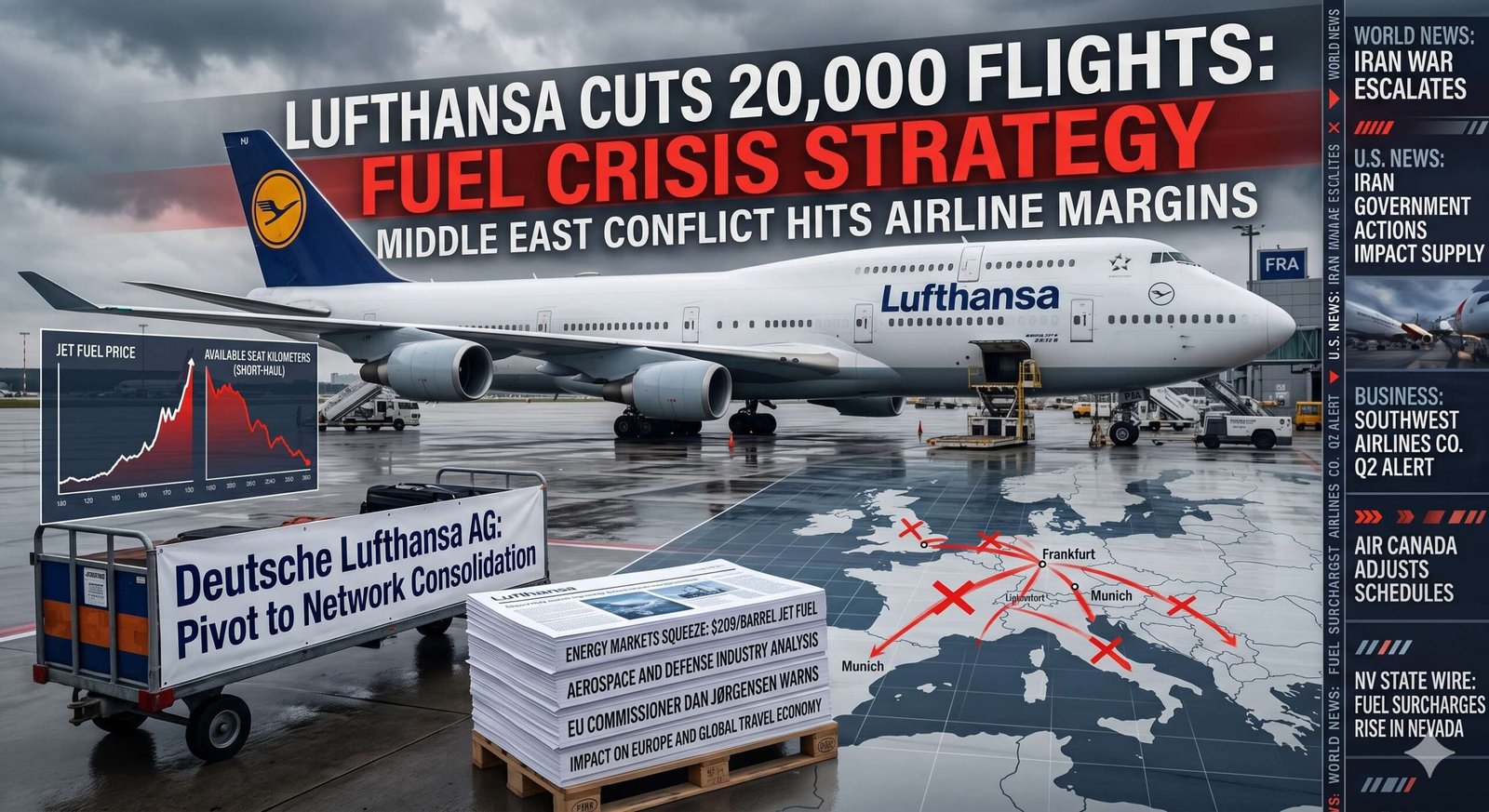 Lufthansa Cuts 20,000 Flights